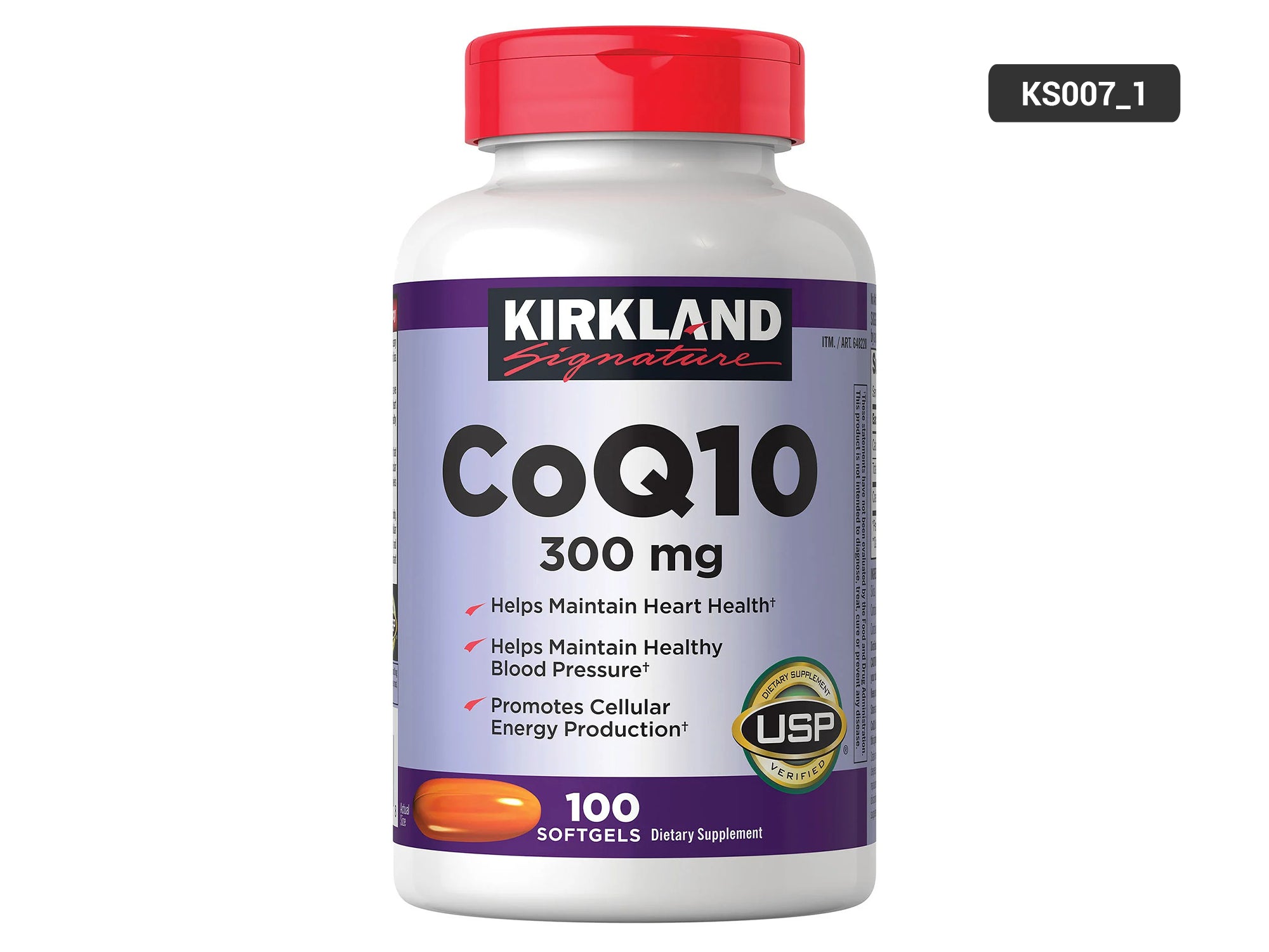Kirkland Signature CoQ10 300mg 100 Softgels in Sri Lanka